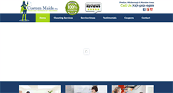 Desktop Screenshot of mycustommaids.com